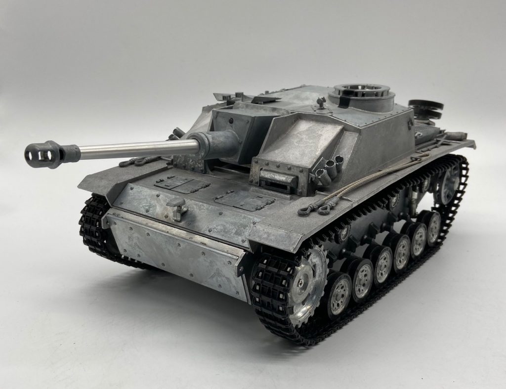 MATO製1/16フルメタルラジコン戦車 三号突撃砲 未塗装バージョン – Panzer