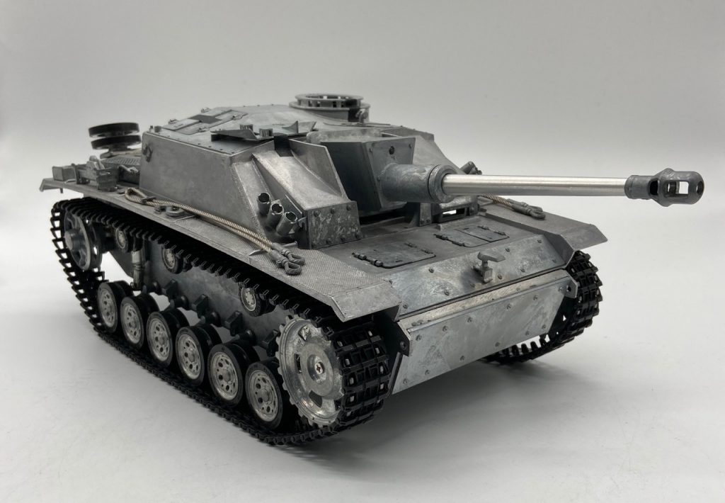 MATO製1/16フルメタルラジコン戦車 三号突撃砲 未塗装バージョン – Panzer