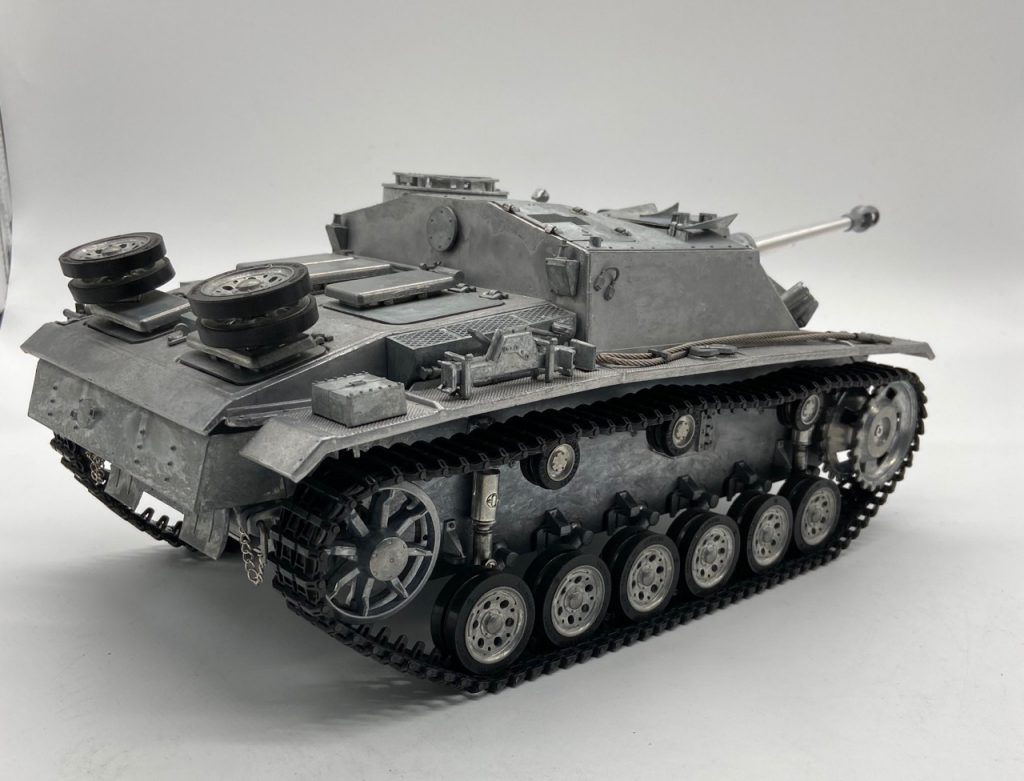 MATO製1/16フルメタルラジコン戦車 三号突撃砲 未塗装バージョン – Panzer