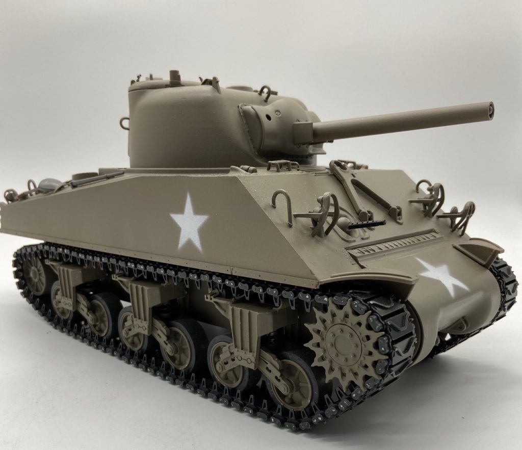 MATO製1/16フルメタルラジコン戦車 M4シャーマン – Panzer