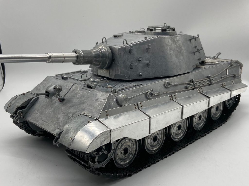 MATO製1/16フルメタルラジコン戦車 ティーガーⅡ 未塗装バージョン 