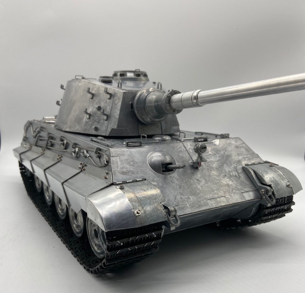 MATO製1/16フルメタルラジコン戦車 ティーガーⅡ 未塗装バージョン – Panzer