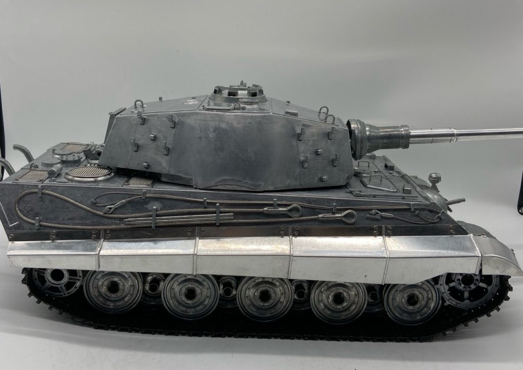 MATO製1/16フルメタルラジコン戦車 ティーガーⅡ 未塗装バージョン – Panzer