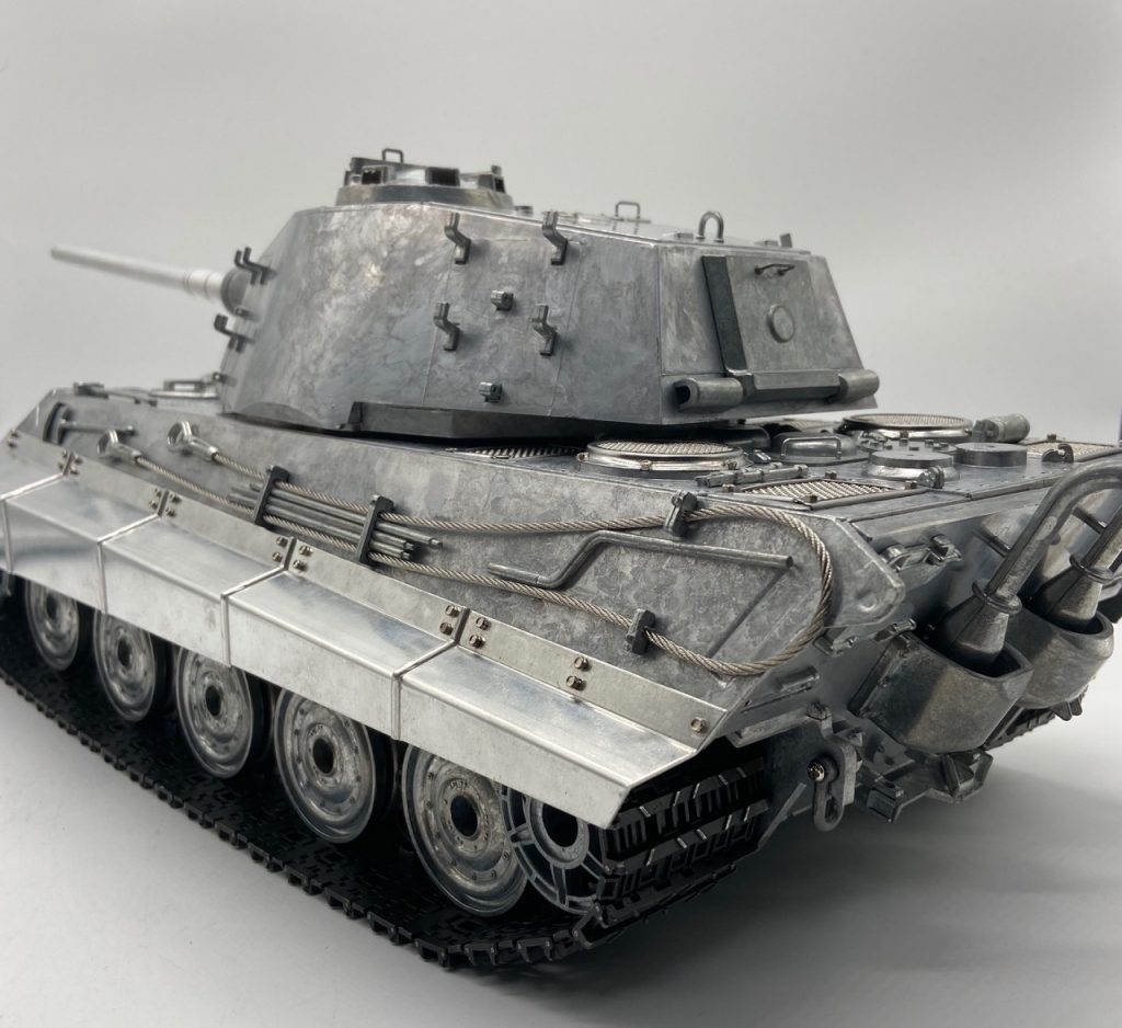 MATO製1/16フルメタルラジコン戦車 ティーガーⅡ 未塗装バージョン 
